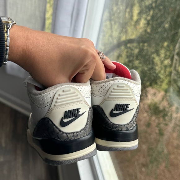 Jordan 3 retro white black 12c - Picture 5 of 7